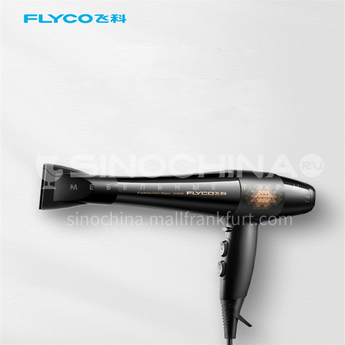 FLYCO 2200W hair dryer men and women home barber shop does not hurt hair negative ion high power hair salon hair dryer DQ000023